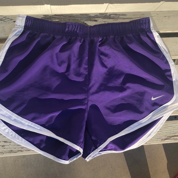 purple nike tempo shorts